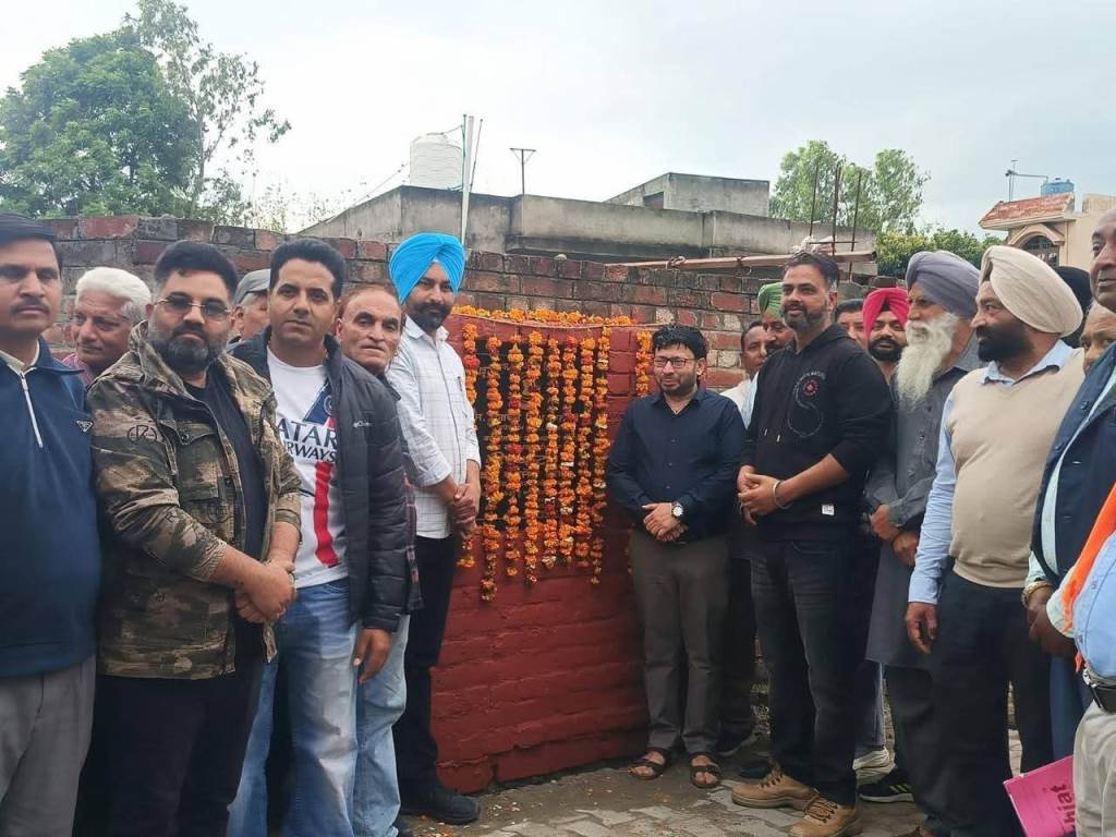 Punjab Government Committed to Allround Development in Villages  Dr Ravjot Singh